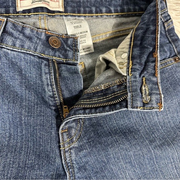 Levi Strauss Signature Stretch Low-rise Bootcut Jeans Woman’s 6M - Picture 7 of 11